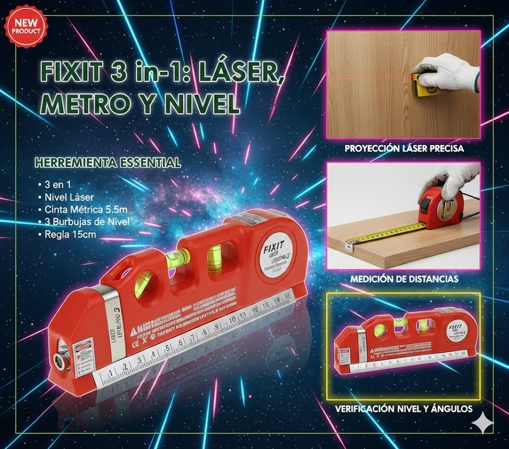 A104 Nivel Láser LevelPro 3